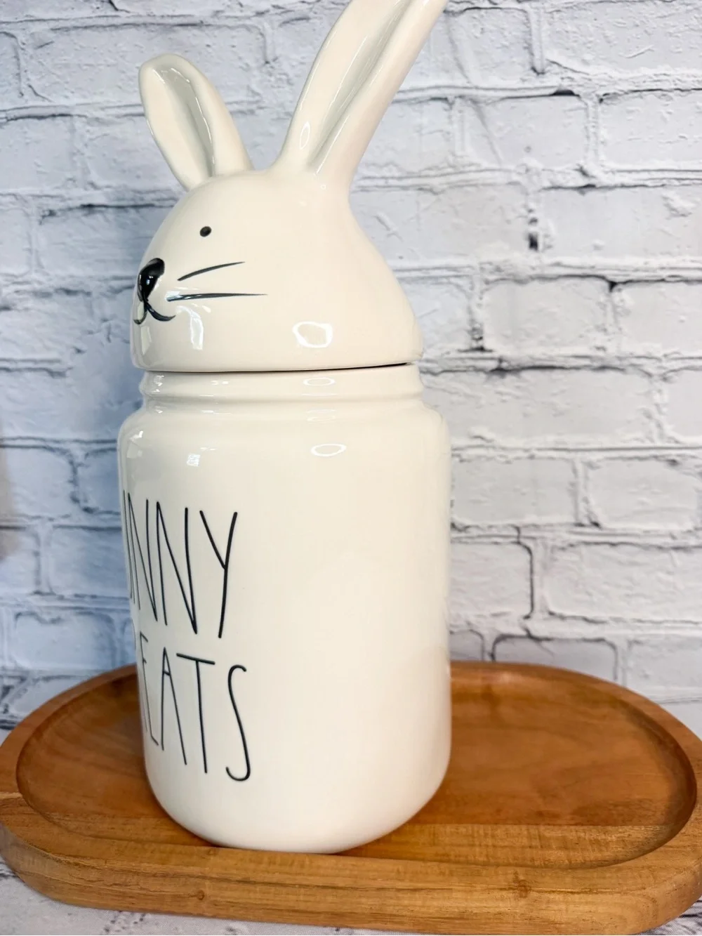 Rae Dunn Bunny Treats Canister